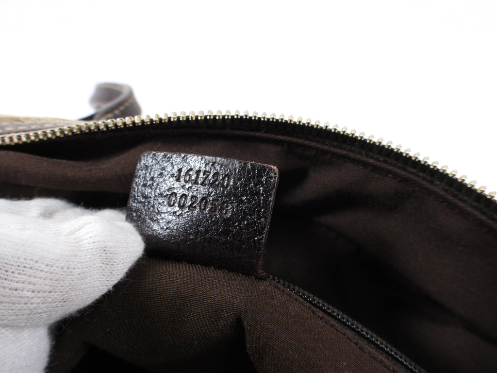 Gucci Princey Monogram Canvas Shoulder Bag