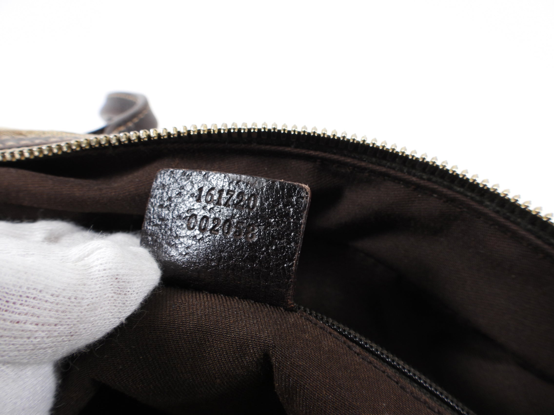 Gucci Princey Monogram Canvas Shoulder Bag