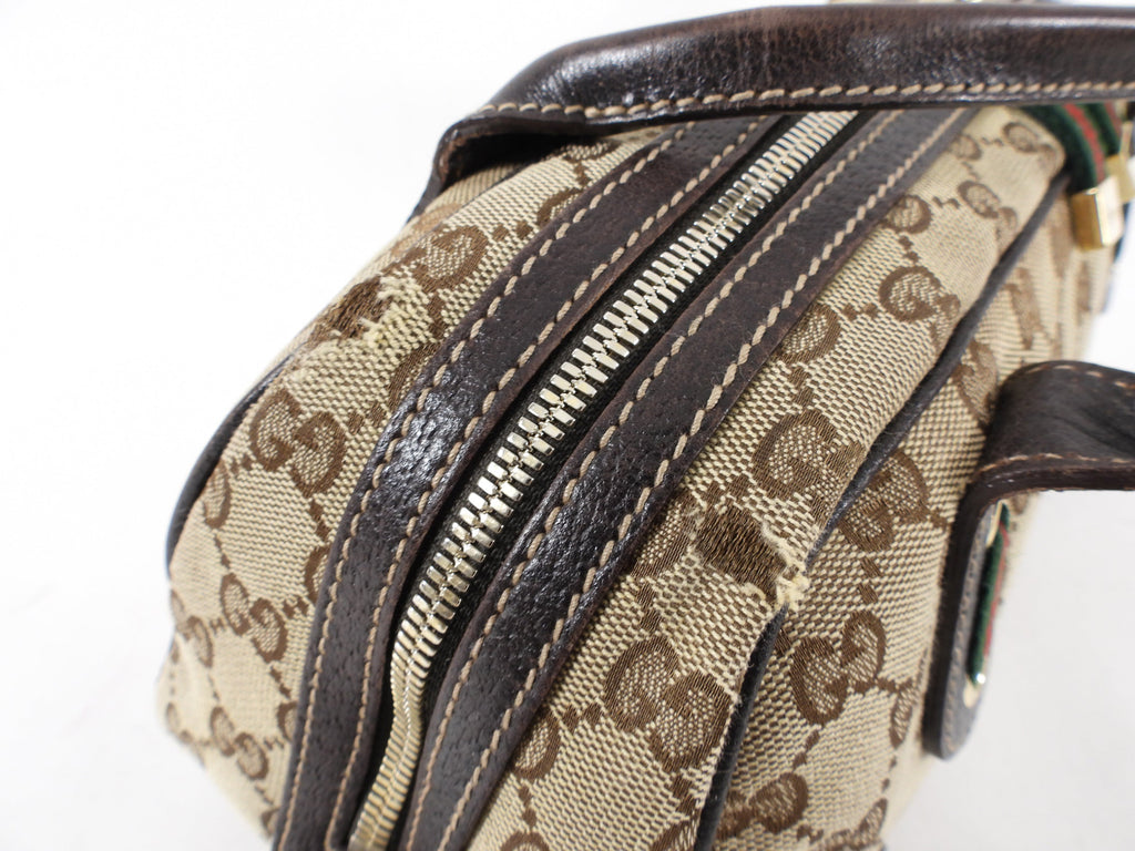 Gucci Princey Monogram Canvas Shoulder Bag