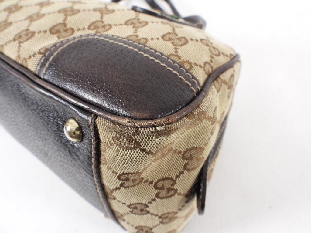 Gucci Princey Monogram Canvas Shoulder Bag