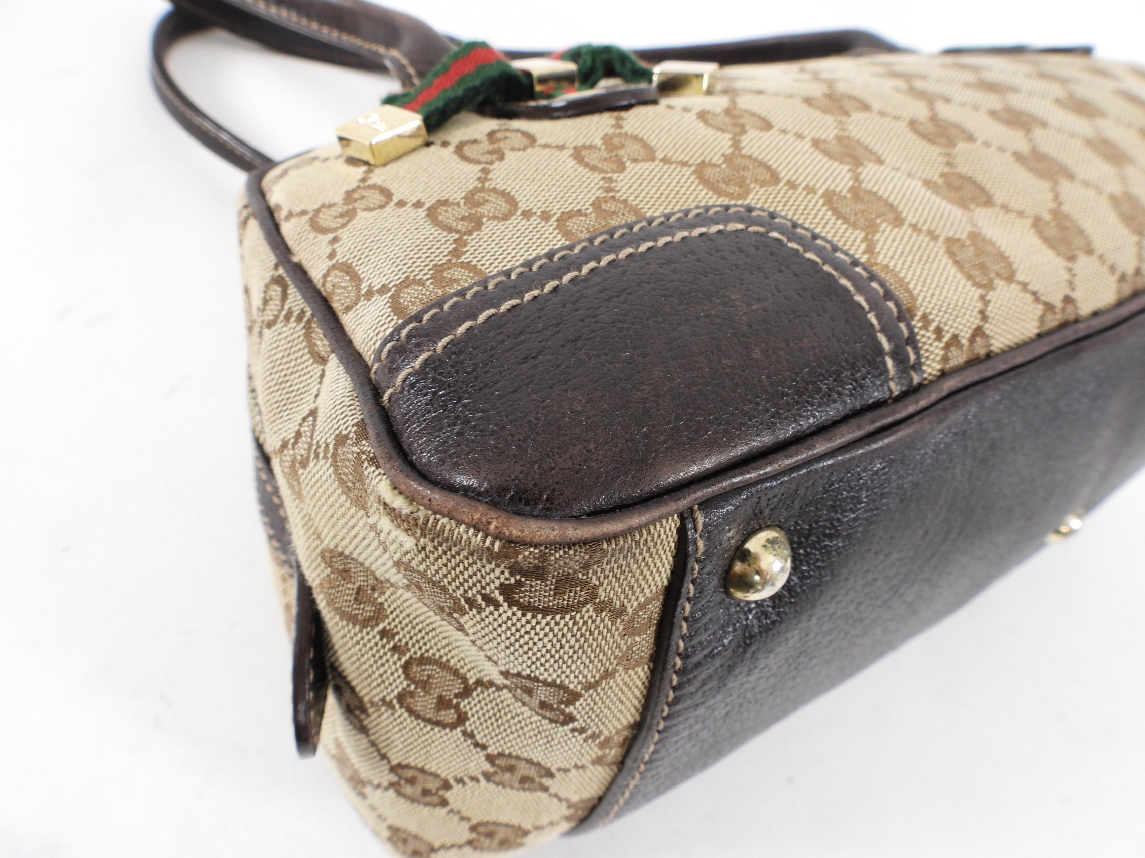 Gucci Princey Monogram Canvas Shoulder Bag