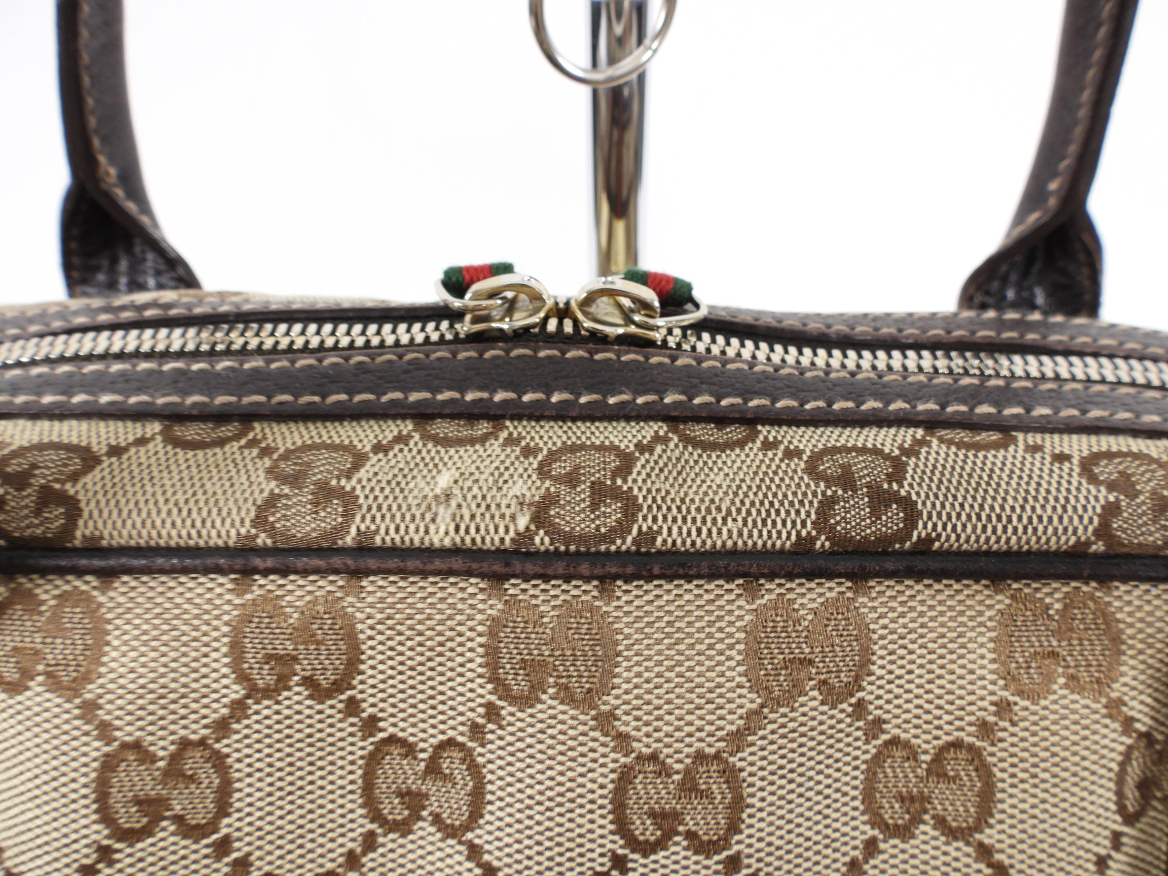 Gucci Princey Monogram Canvas Shoulder Bag