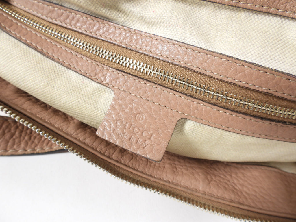 Gucci Python Bella Convertible Tote Bag