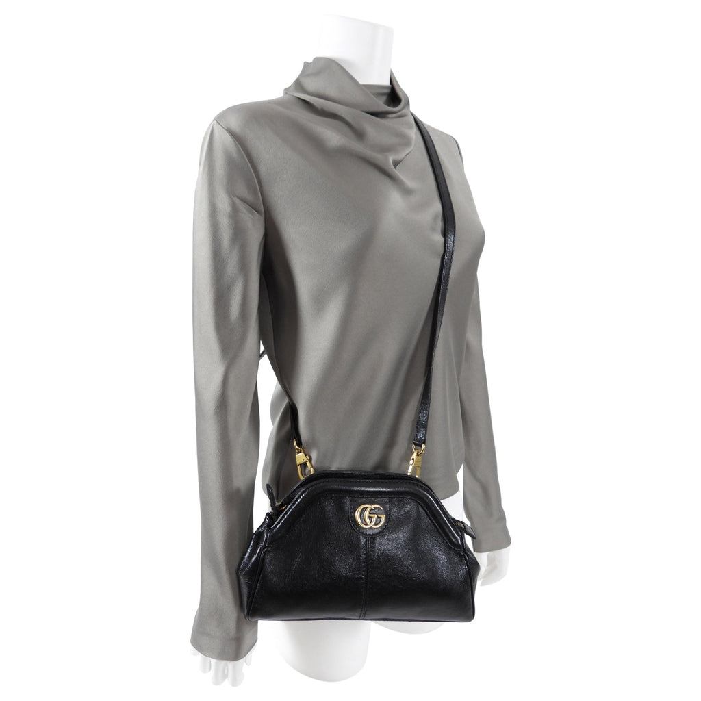 Gucci Rebelle Marmont GG Logo Small Crossbody Bag
