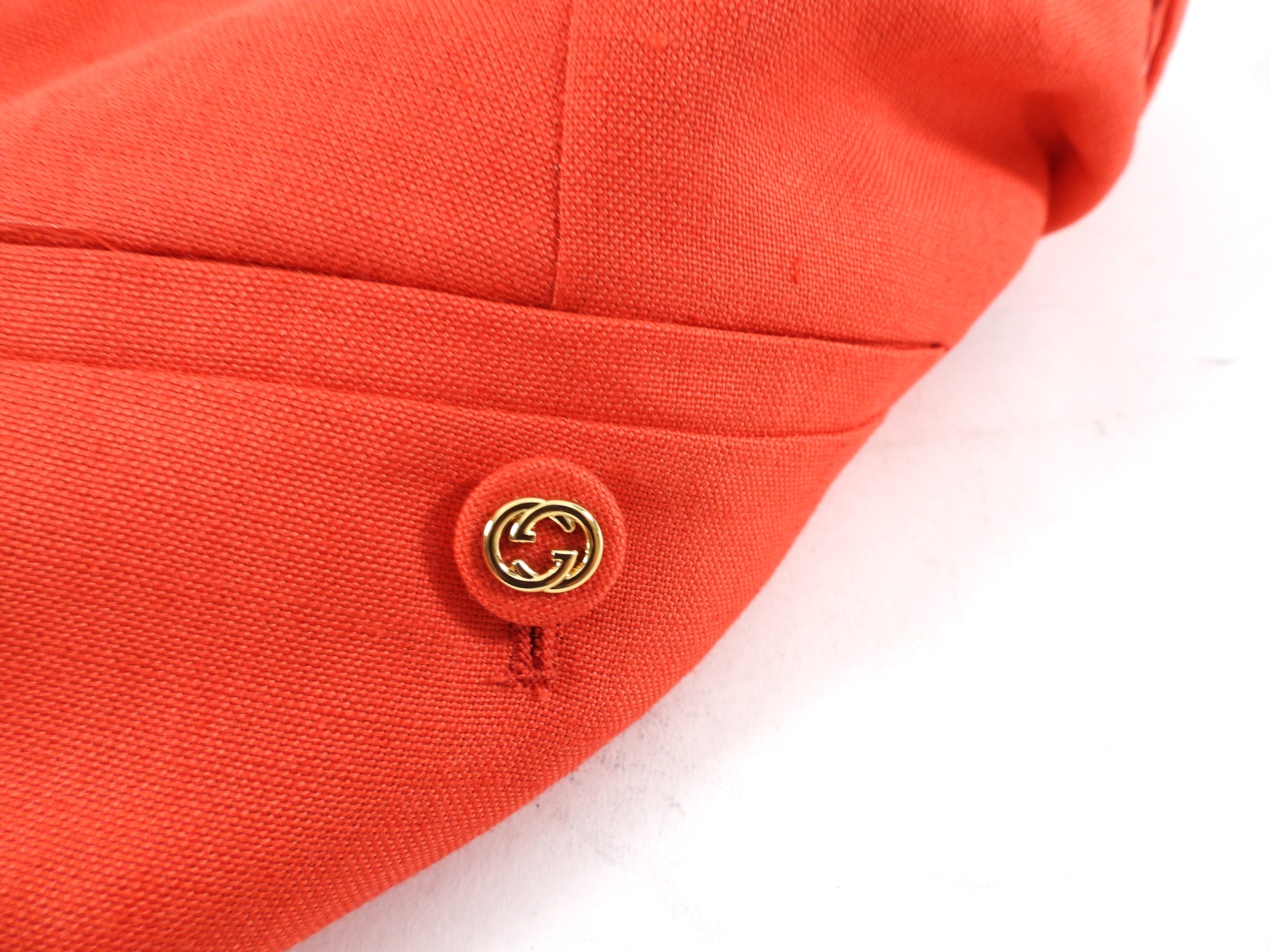 Gucci Red Wide Leg Linen Blend Pants - IT46 / USA 10 / L