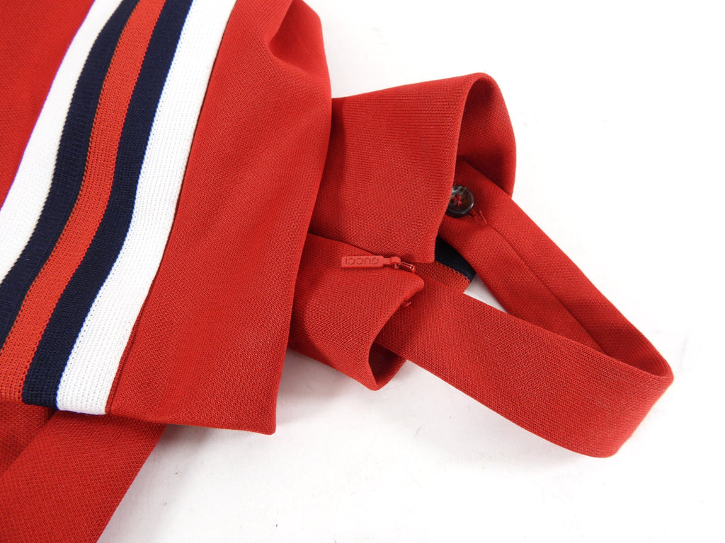 Gucci Red Knit Jersey Stripe Leggings / Joggers - M