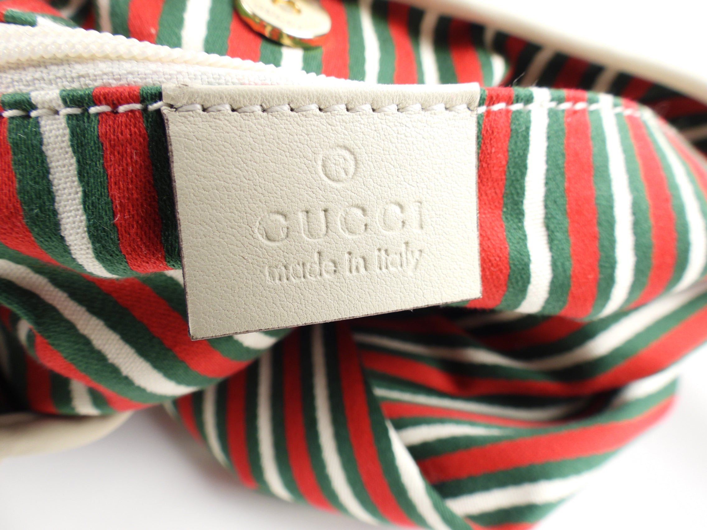 Gucci Brown Monogram Canvas Double G Logo Shoulder Bag