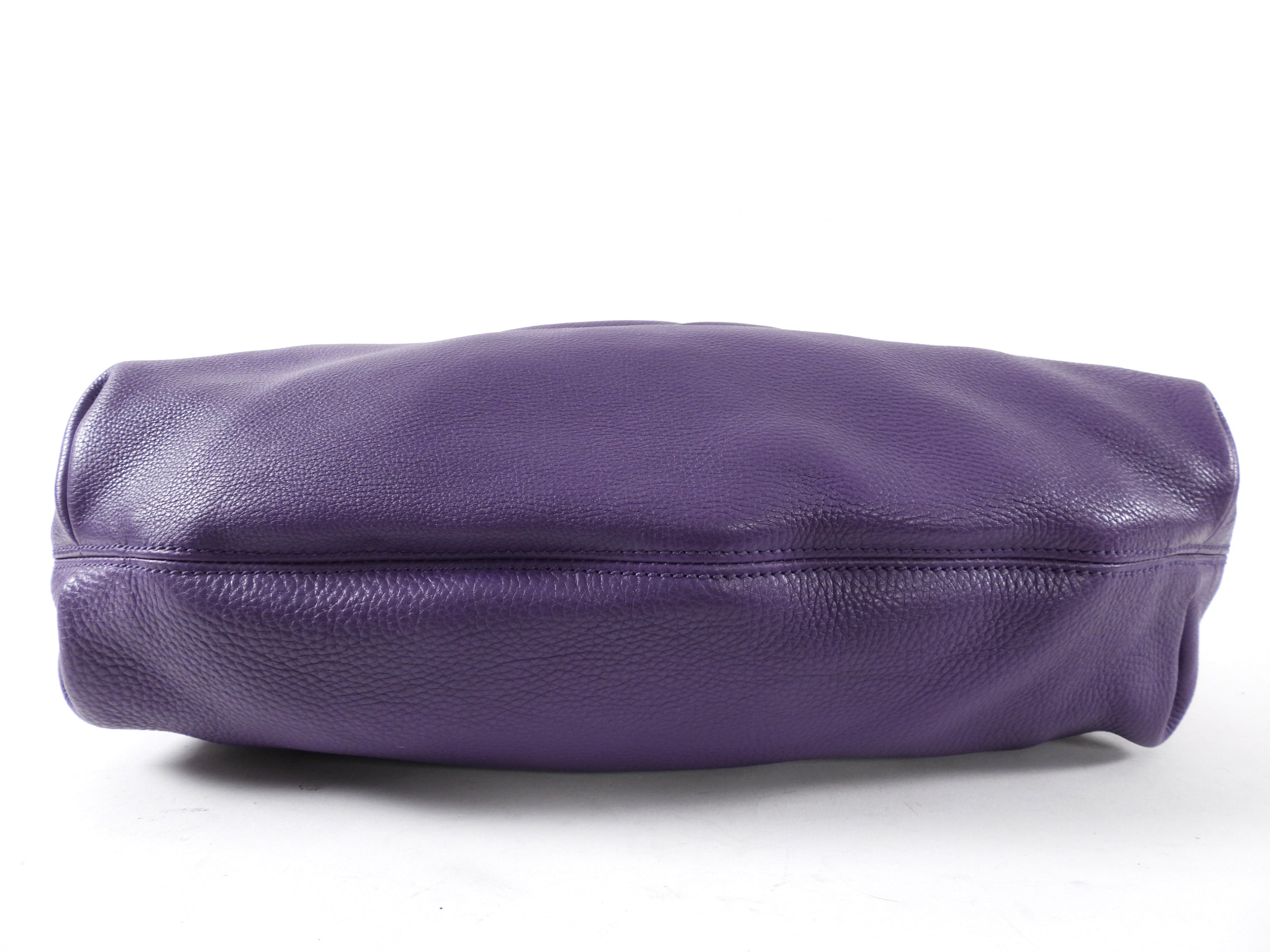 Gucci Large Soho Purple Leather Hobo Bag