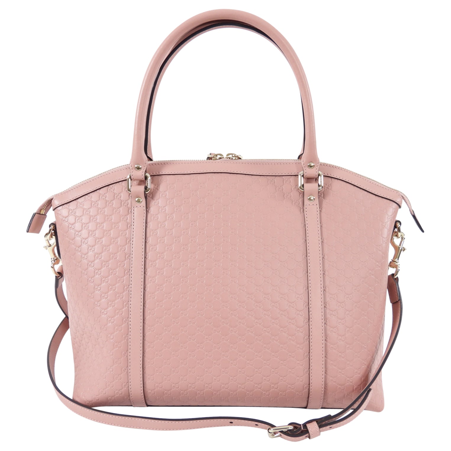 Gucci Micro Guccissima Pink Two-Way Dome Bag