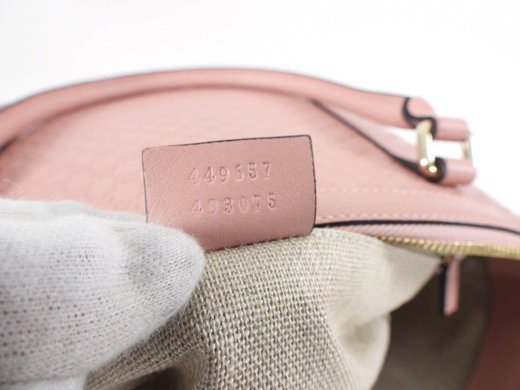 Gucci Micro Guccissima Pink Two-Way Dome Bag