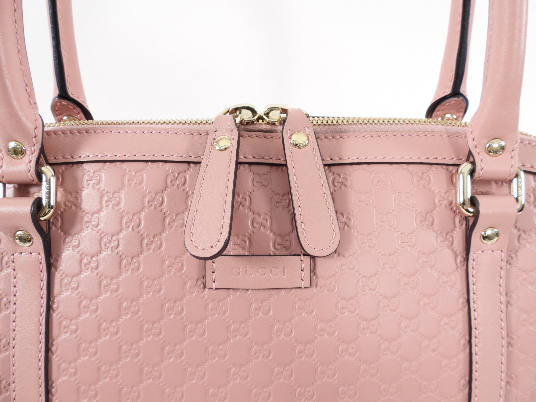 Gucci Micro Guccissima Pink Two-Way Dome Bag