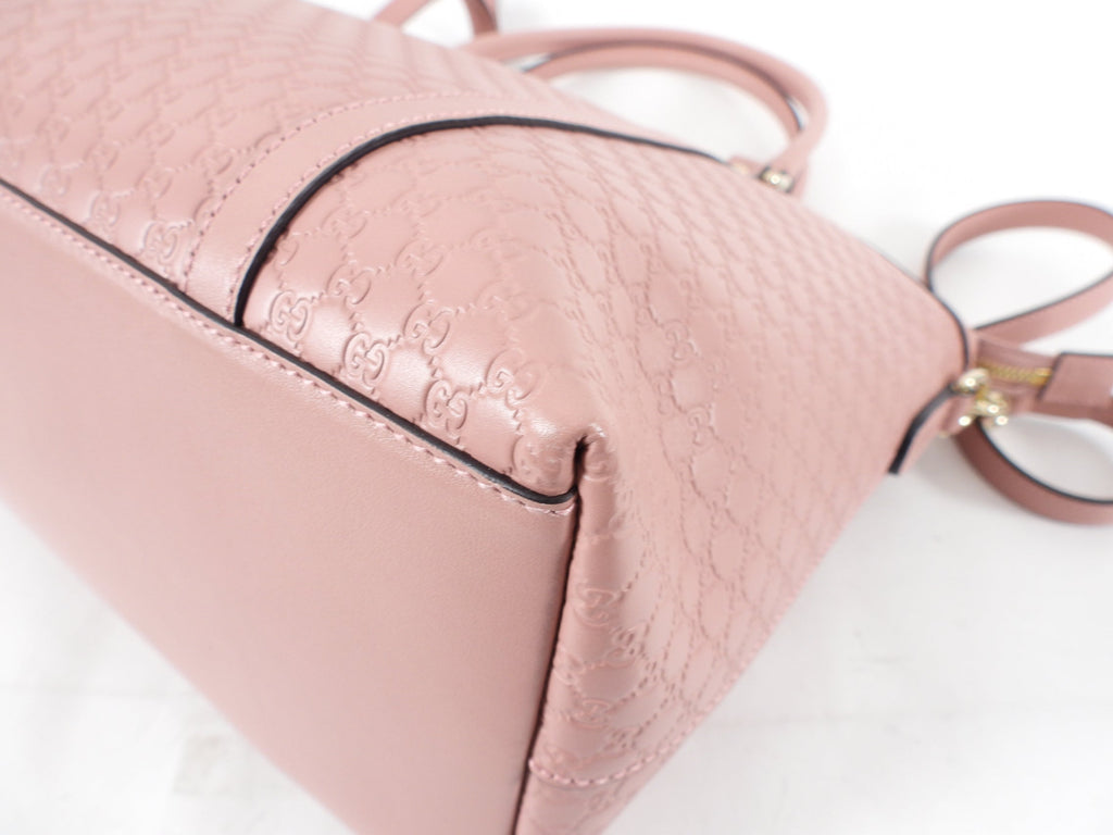 Gucci Micro Guccissima Pink Two-Way Dome Bag