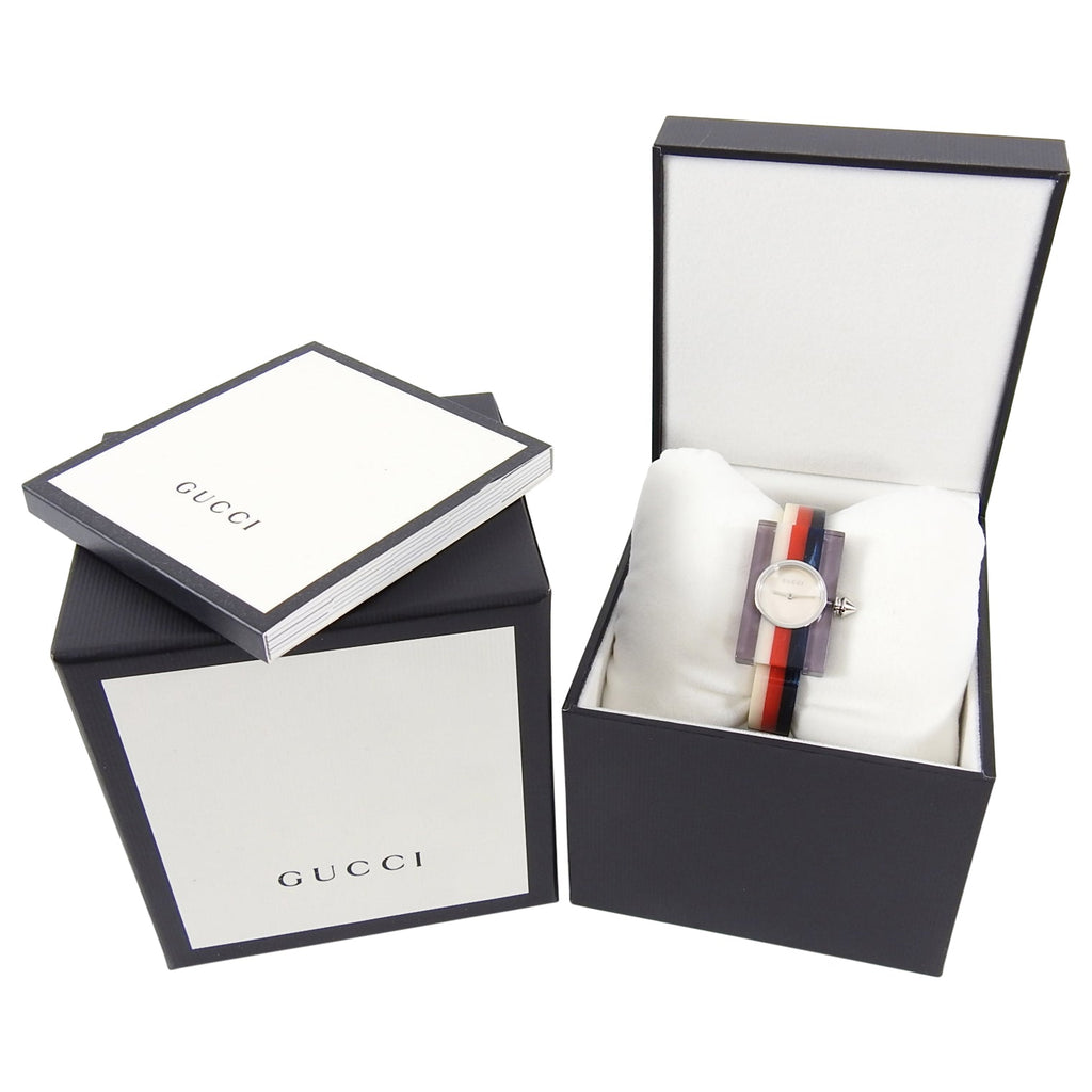 Gucci 2020 Vintage Web Watch 143.5 Multi Stripe Bracelet Watch