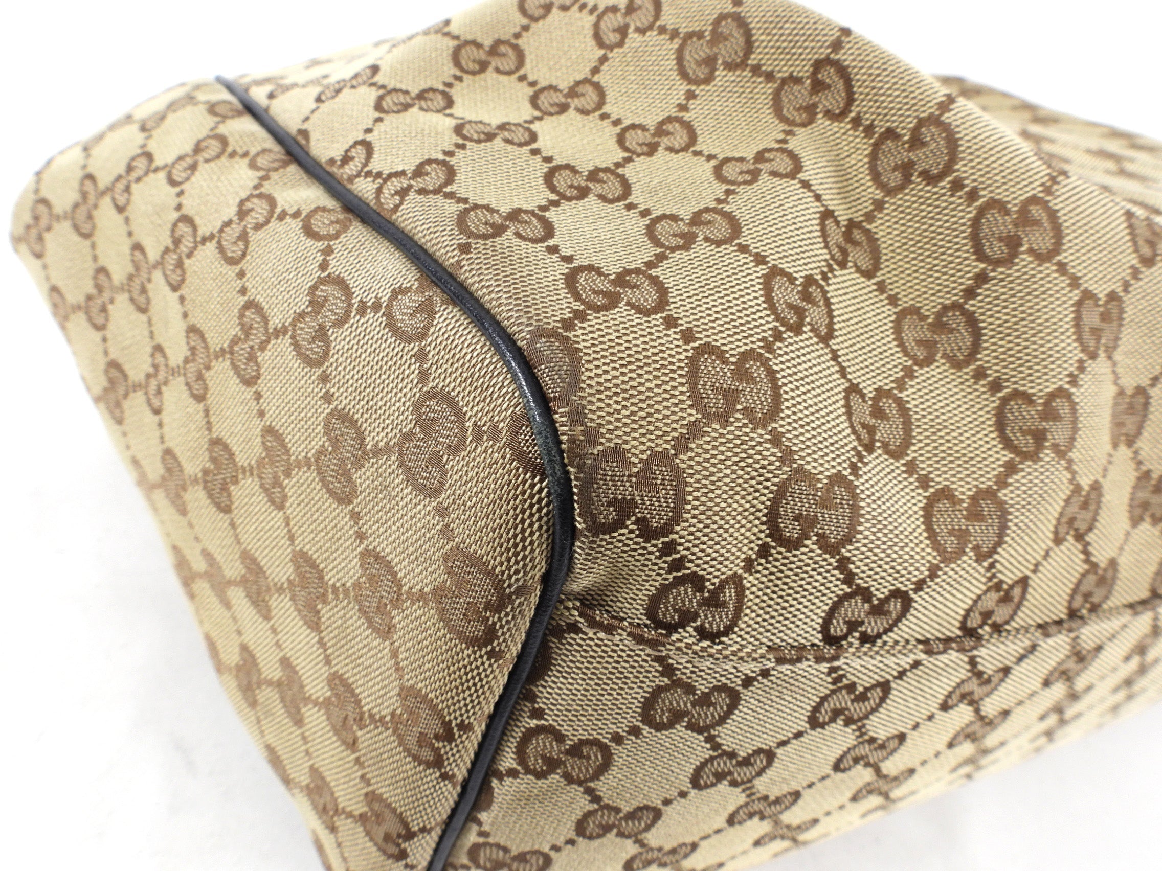 Gucci Monogram Canvas Sukey Large Shoulder Bag