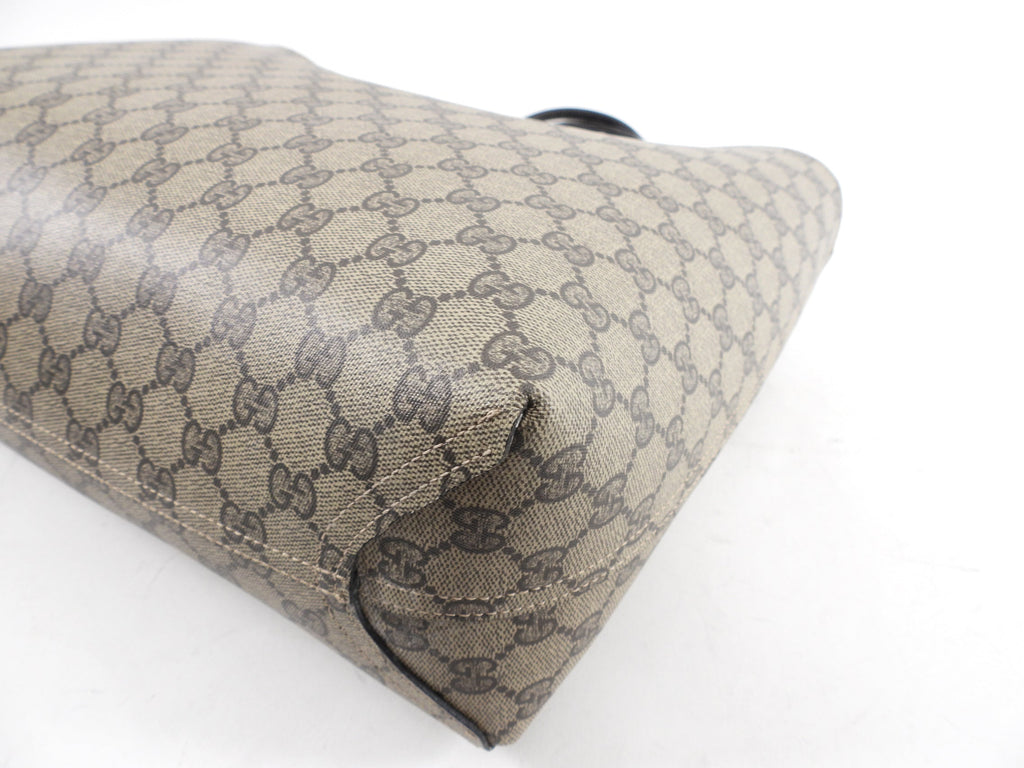 Gucci Monogram Supreme Reversible Tote Bag