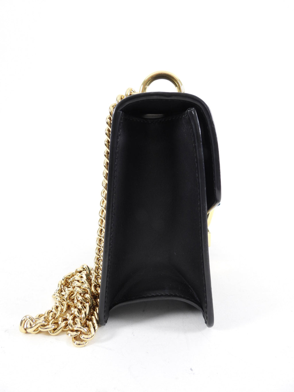 Gucci Small Sylvie Chain Web Bag with Ribbon