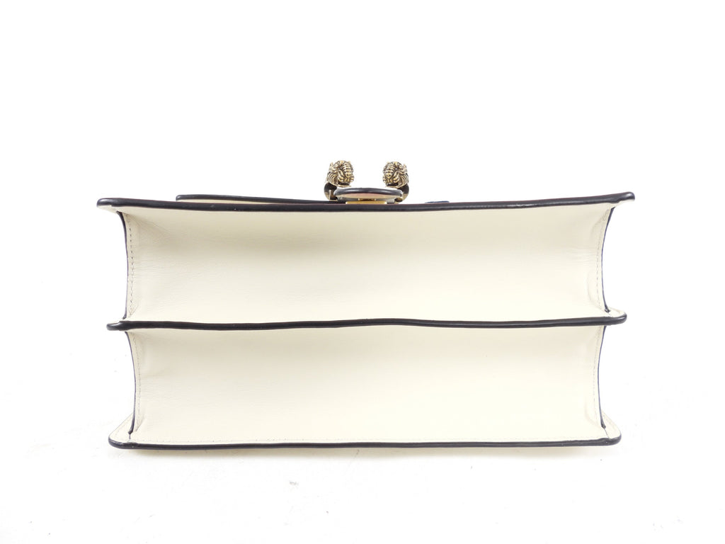 Gucci Medium Dionysus Bamboo Top Handle Stripe Bag