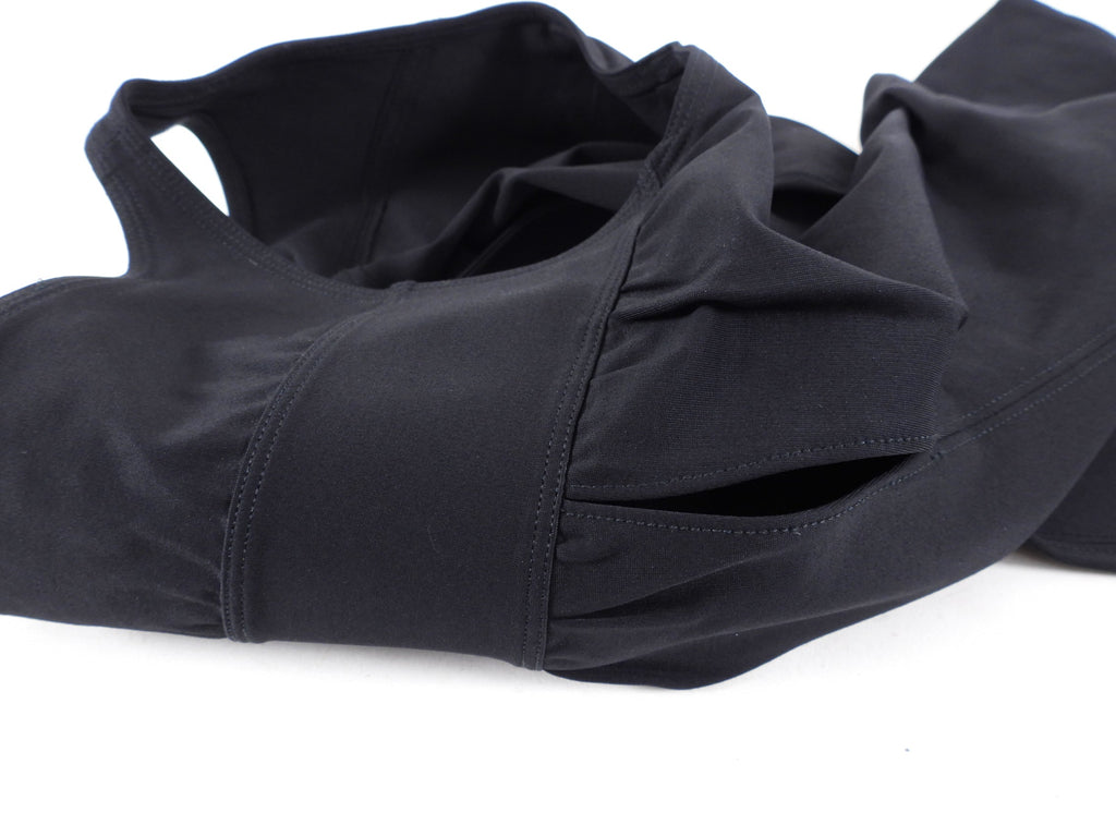 Gucci Black Microfibre Tech Sport Tank Top - L
