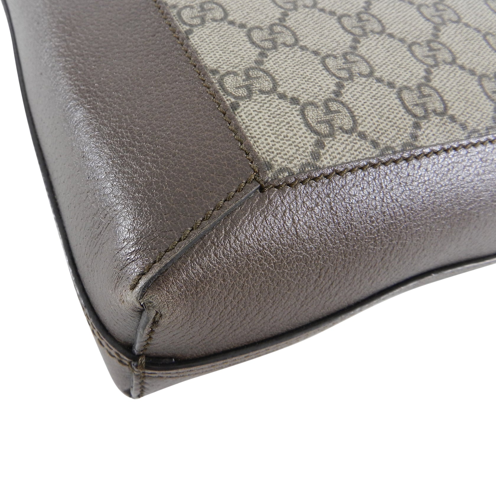 Gucci Ophidia Brown Monogram Soft GG Supreme Large Tote Bag