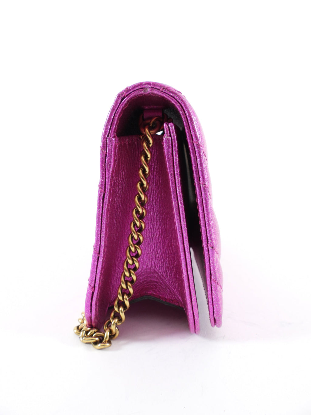Gucci Limited Edition Valentine Fuchsia Heart Crossbody Bag