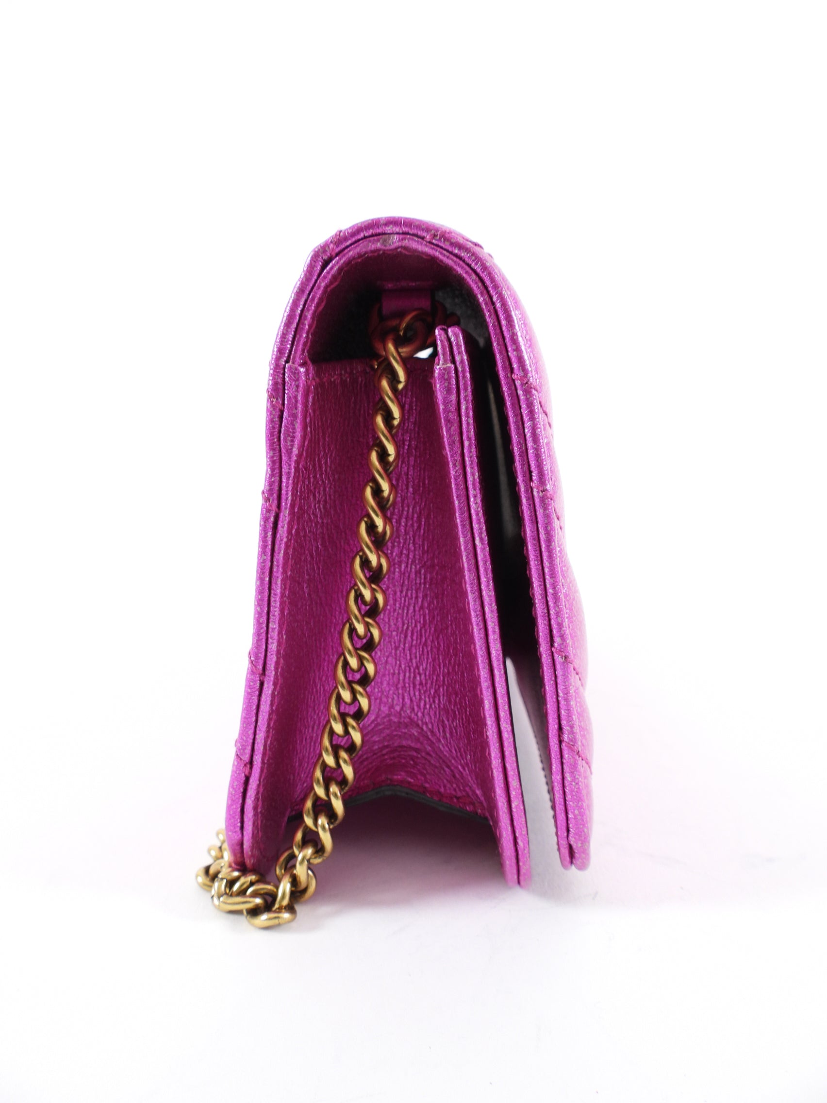Gucci Limited Edition Valentine Fuchsia Heart Crossbody Bag