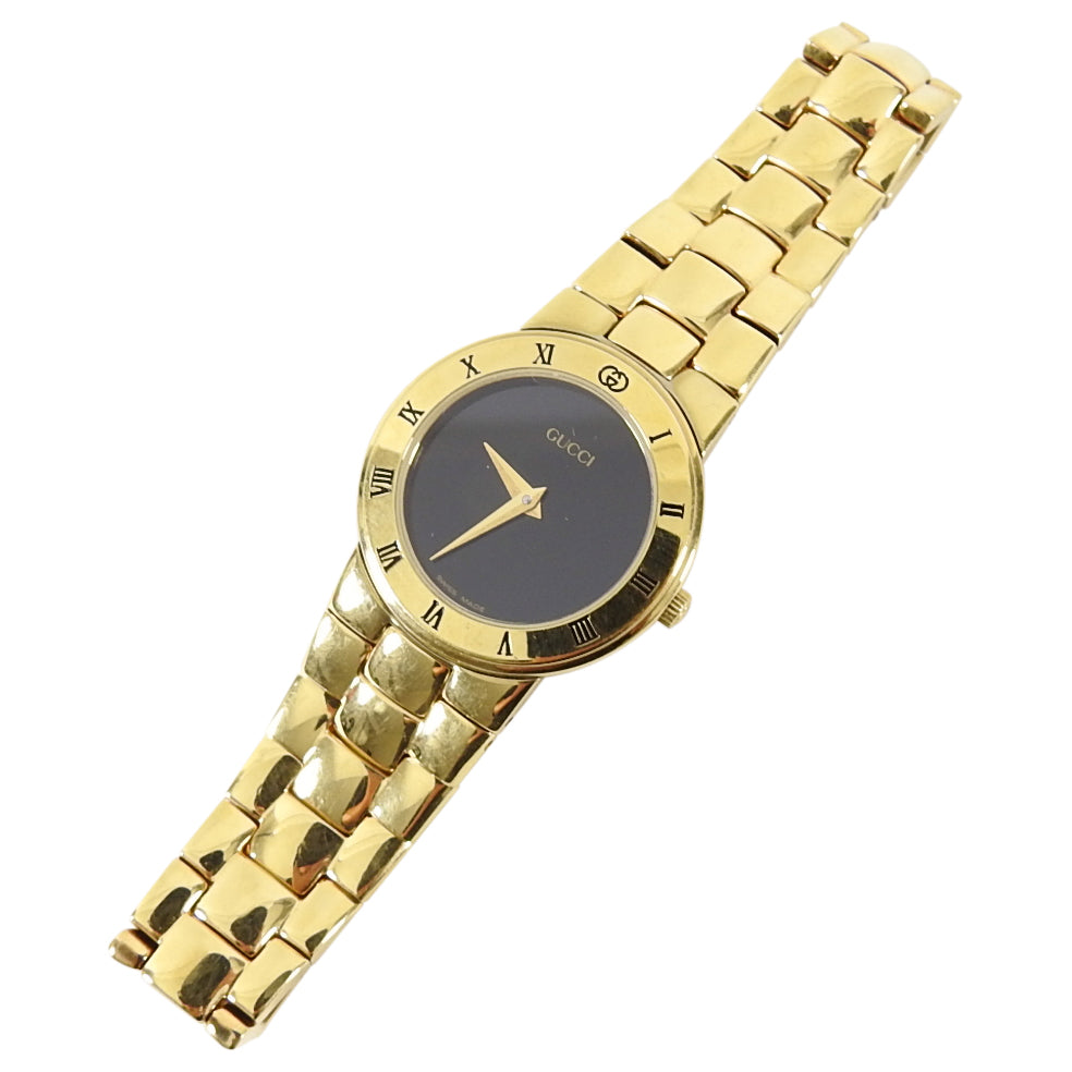 Gucci Vintage Ladies Gold Plated 3300.2.L Wrist Watch