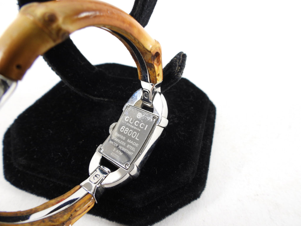 Gucci 6800L Bamboo Bracelet Watch
