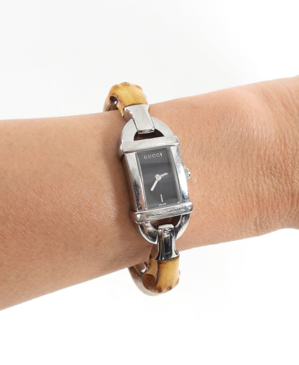 Gucci 6800L Bamboo Bracelet Watch
