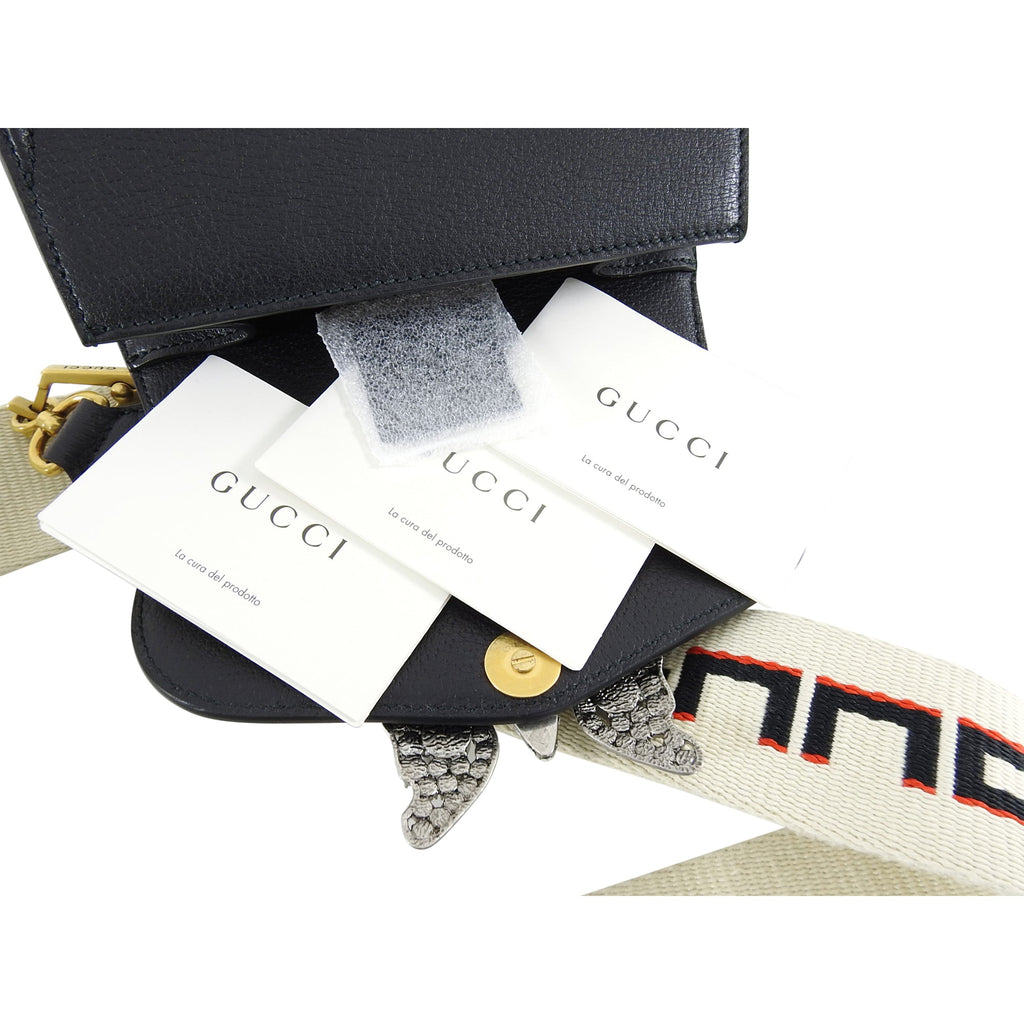 Gucci Linea Totem Small Crystal Rhinestone Crossbody Bag