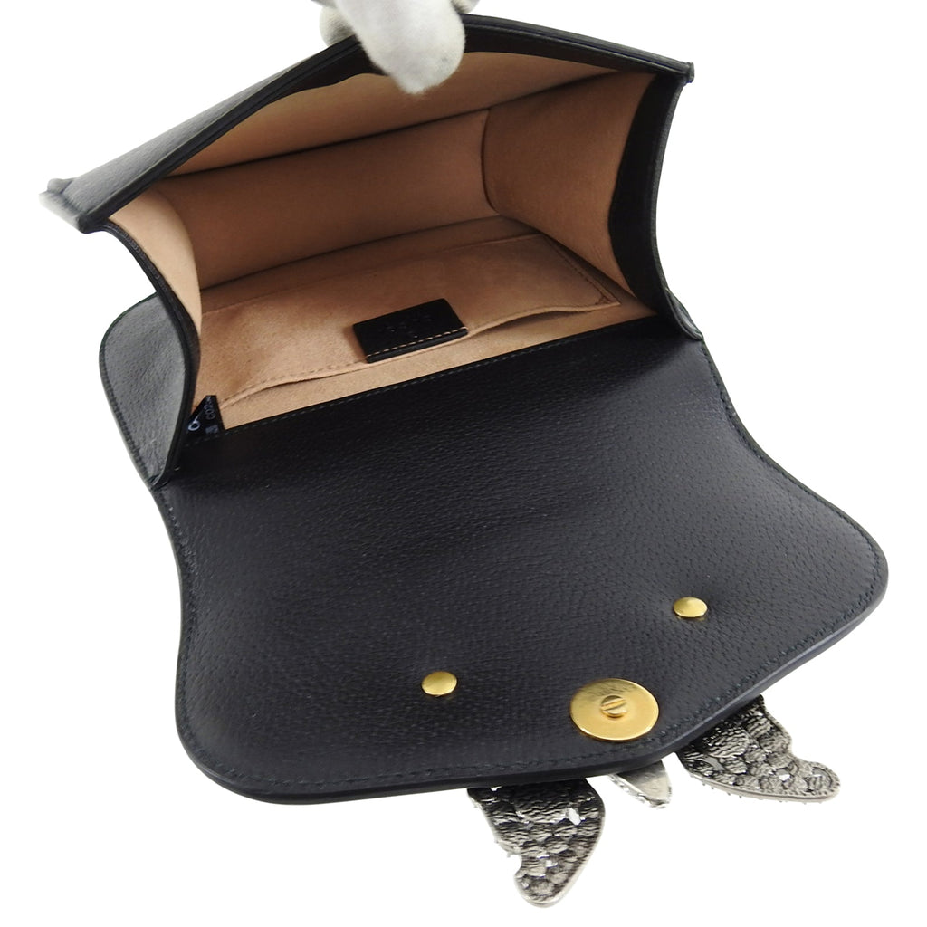 Gucci Linea Totem Small Crystal Rhinestone Crossbody Bag