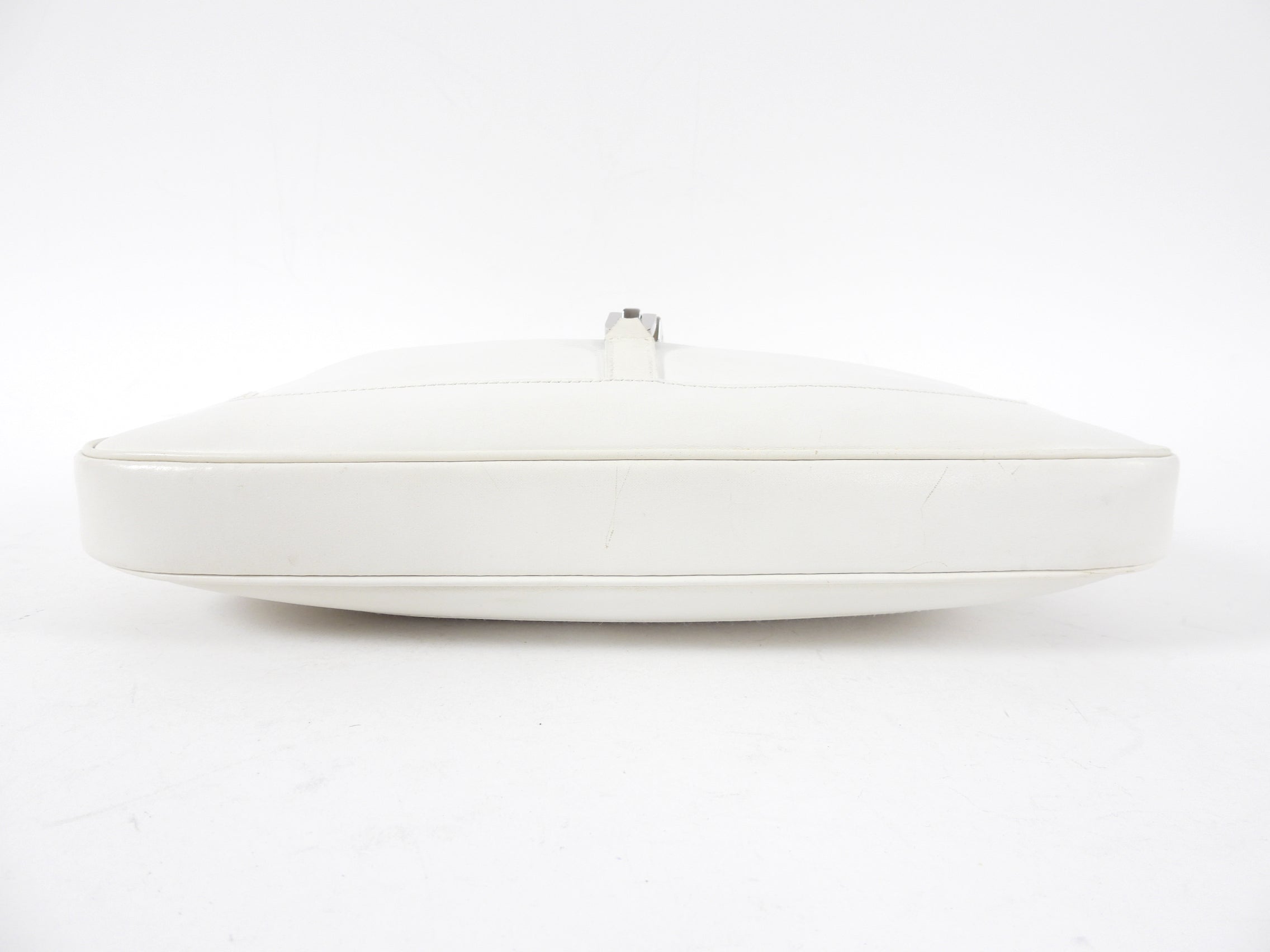 Gucci Tom Ford Era White Leather Jackie O Hobo Bag