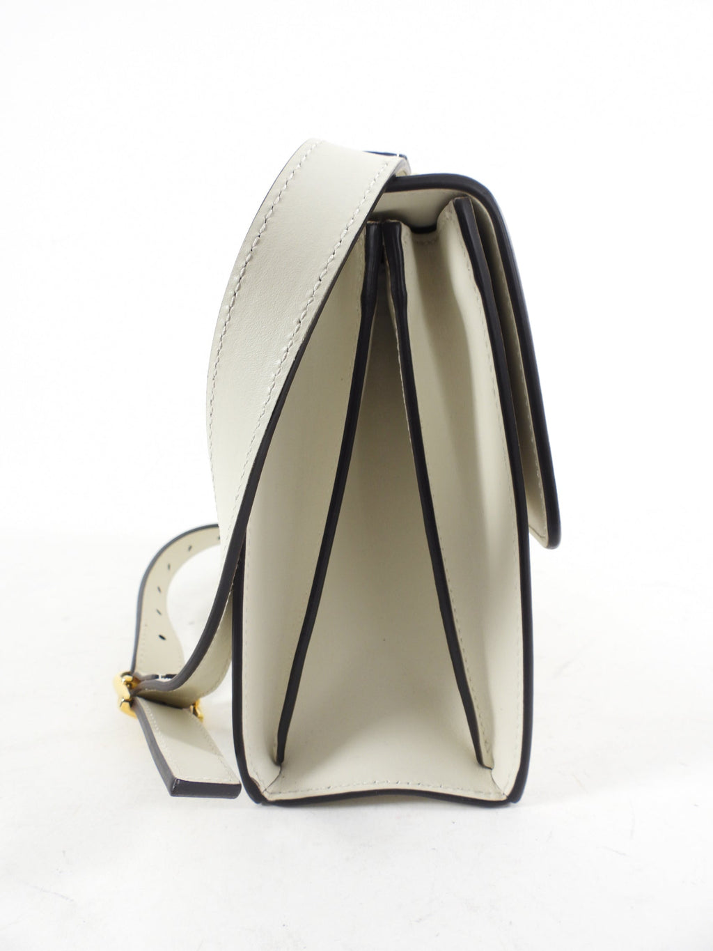 Gucci Zumi Ivory Small Flap Shoulder Bag