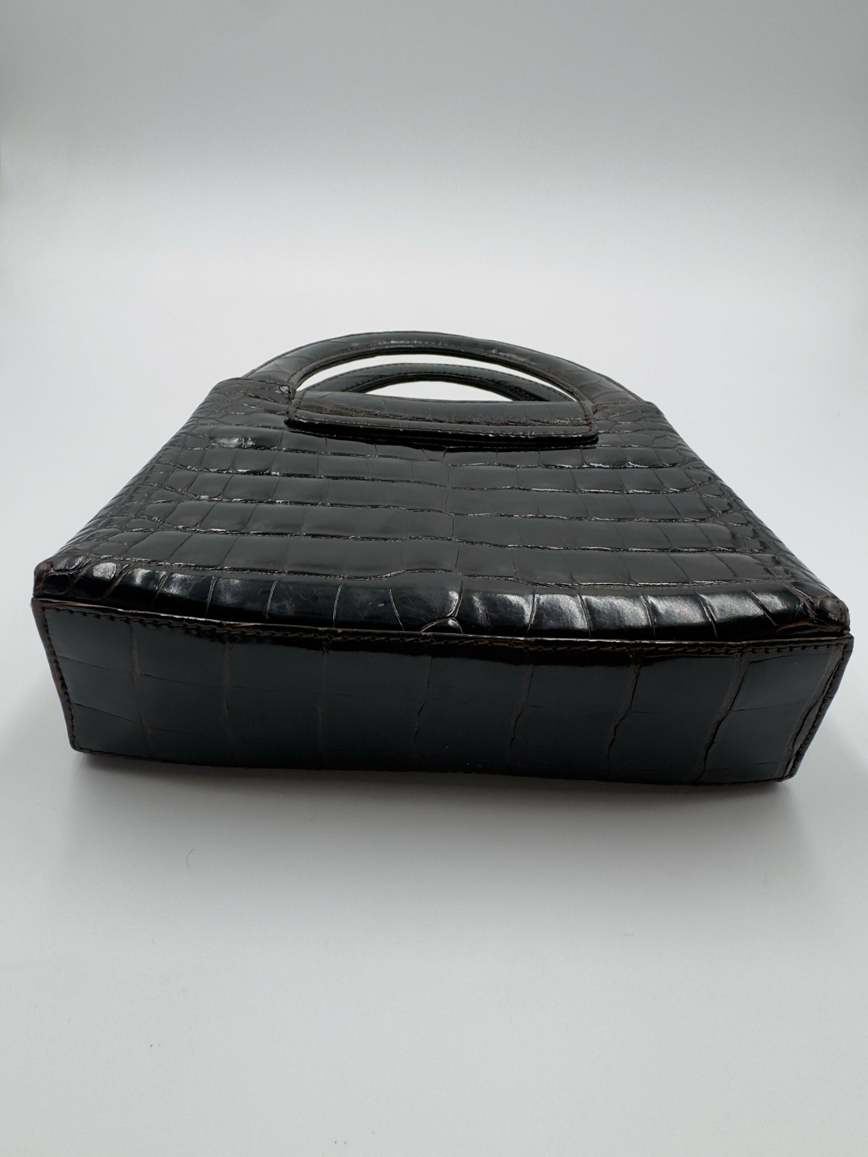 Chanel Vintage Crocodile Mini Kelly