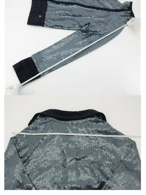 Chanel Vintage 2008 Sequin and Terry Midnight Cloth Jacket