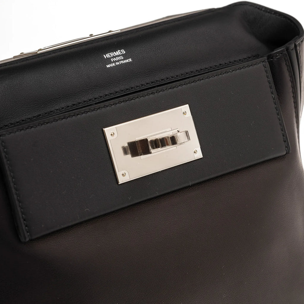 Hermès 24/24 21 Black Volupto Palladium Hardware