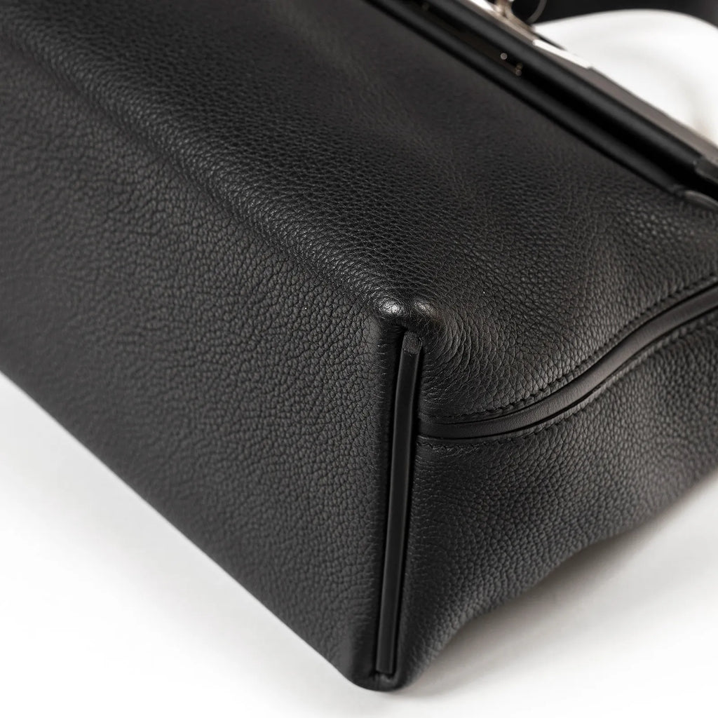 Hermès 24/24 29 Sac Bag Black Taurillon Maurice/Swift Palladium Hardware