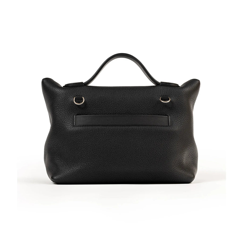 Hermès 24/24 29 Sac Bag Black Taurillon Maurice/Swift Palladium Hardware
