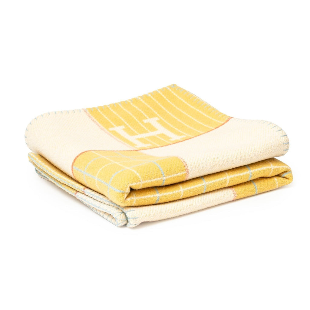 Hermès Avalon Baby Blanket Passe/Miel
