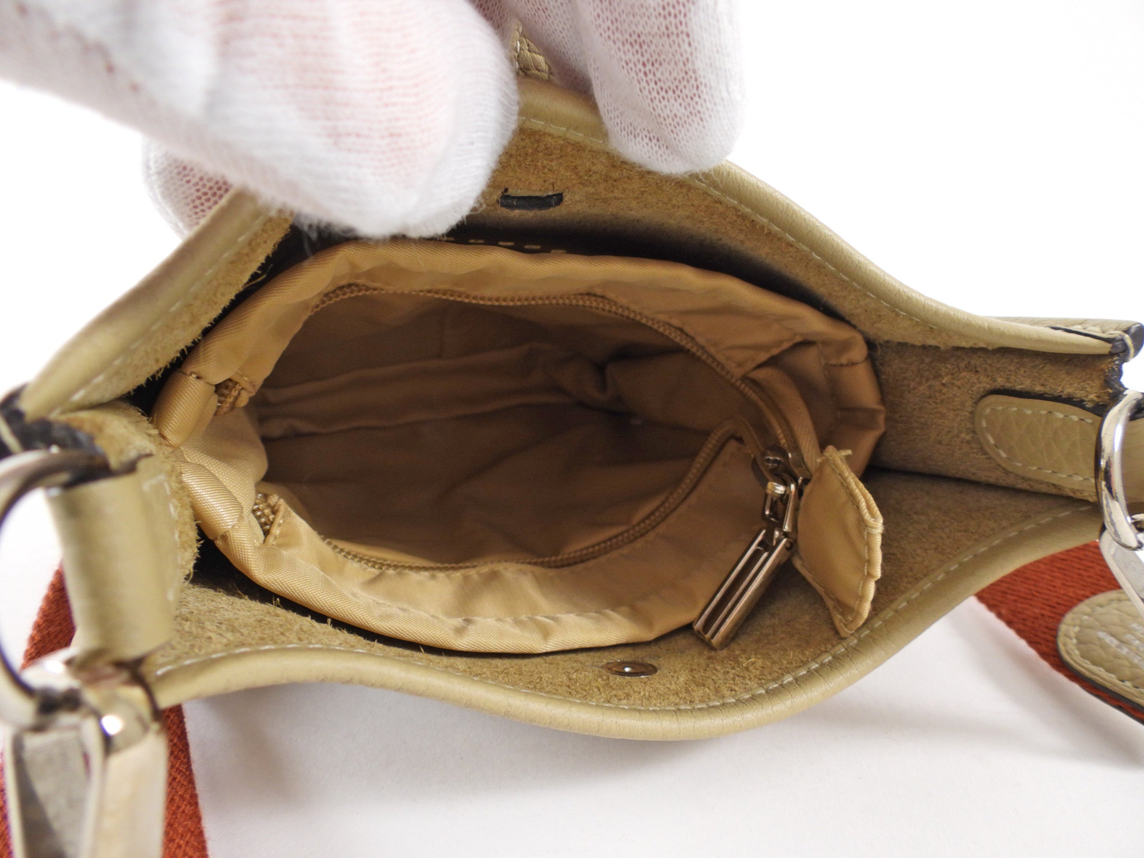 Hermes Evelyne TPM Trench / Cuivre Taurillon Clemence  Leather Crossbody Bag
