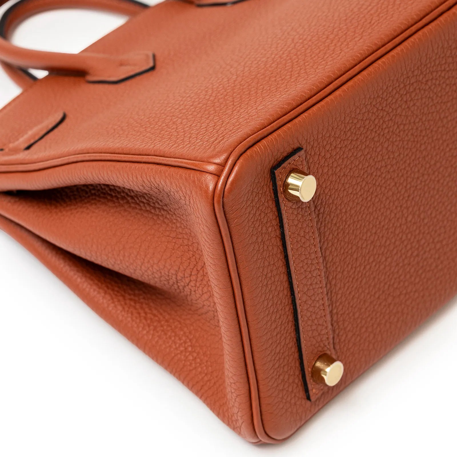 Hermès Birkin 25 Cuivre Togo Gold Hardware