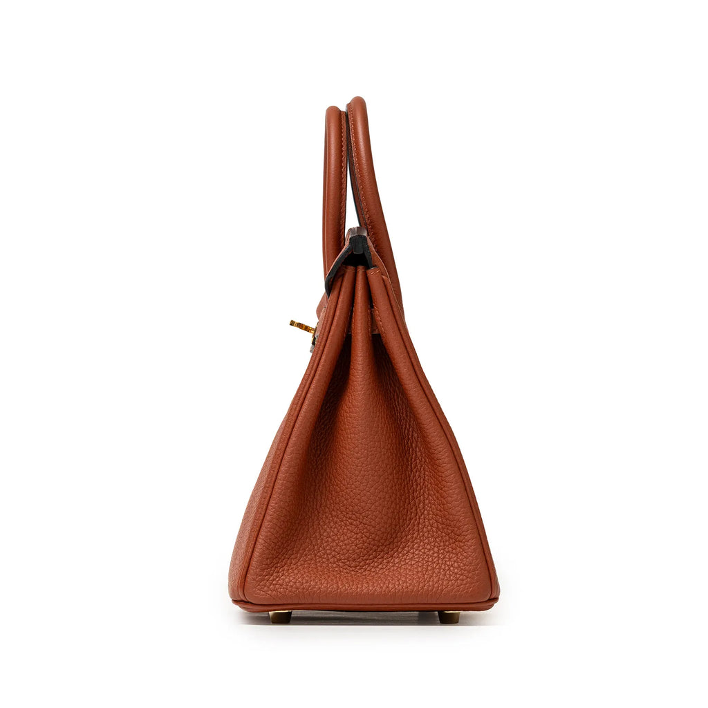 Hermès Birkin 25 Cuivre Togo Gold Hardware