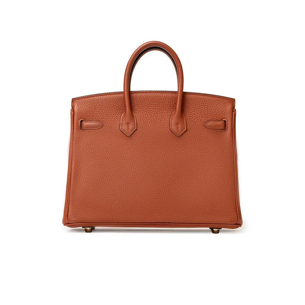 Hermès Birkin 25 Cuivre Togo Gold Hardware