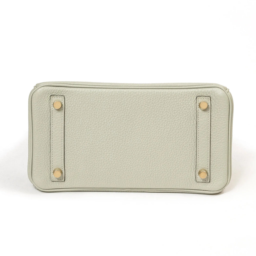 Hermès Birkin 25 Gris Neve Togo Gold Hardware