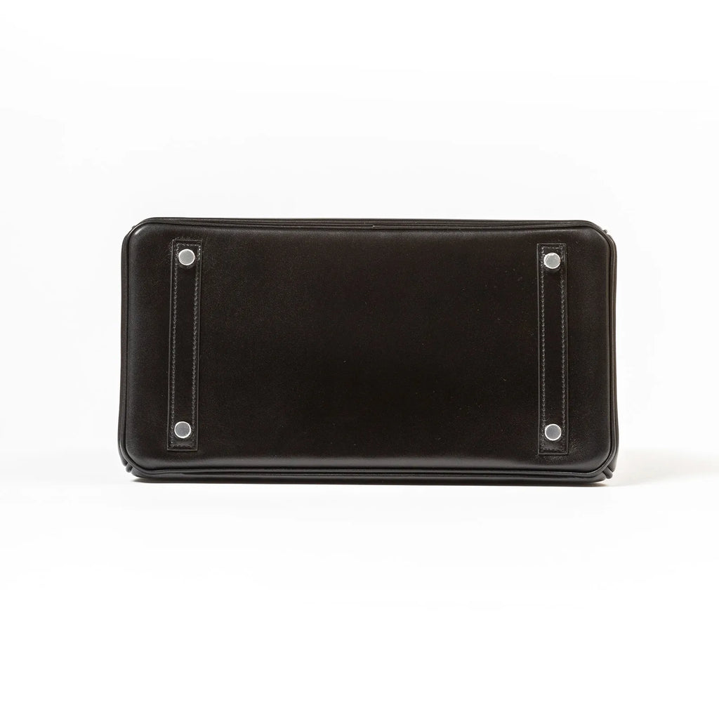 Hermès Birkin 30 Black Box Palladium Hardware