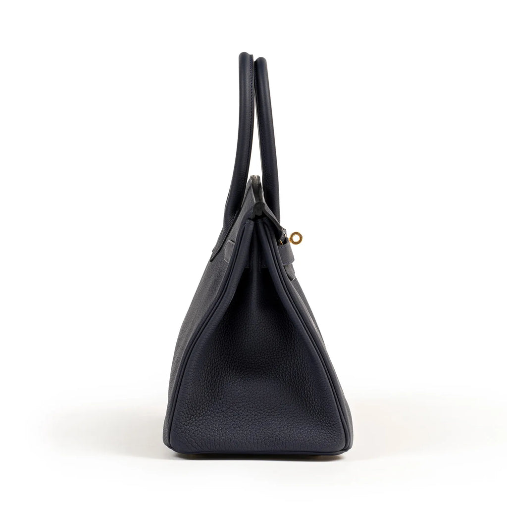 Hermès Birkin 30 Blue Nuit Togo Gold Hardware