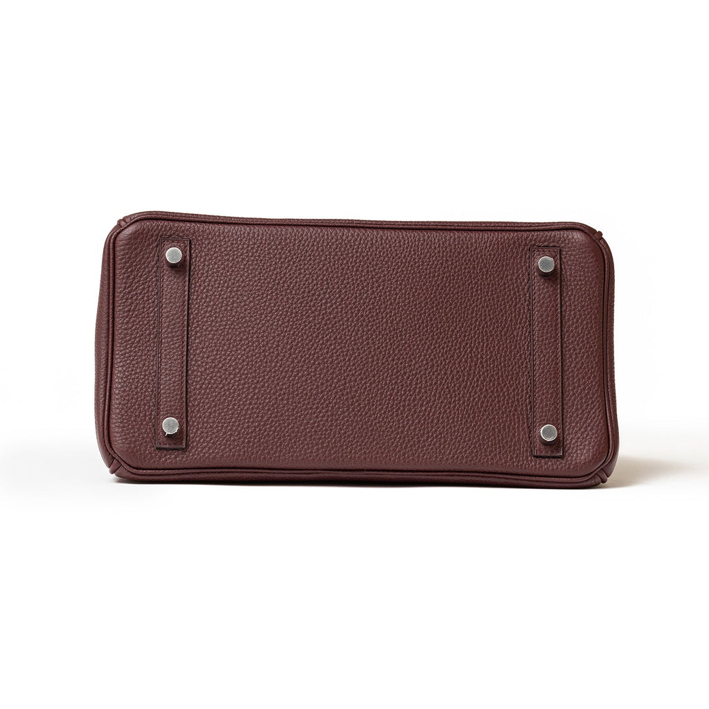 Hermès Birkin 30 Bordeaux Togo Palladium Hardware