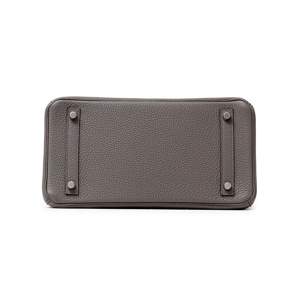 Hermès Birkin 30 Etain Togo Palladium Hardware