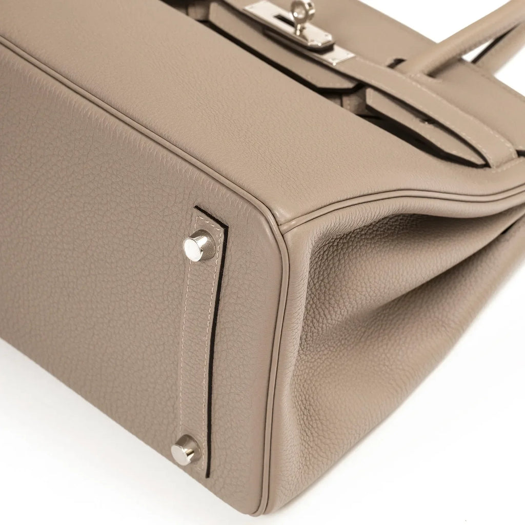 Hermès Birkin 30 Gris Asphalte Togo Palladium Hardware