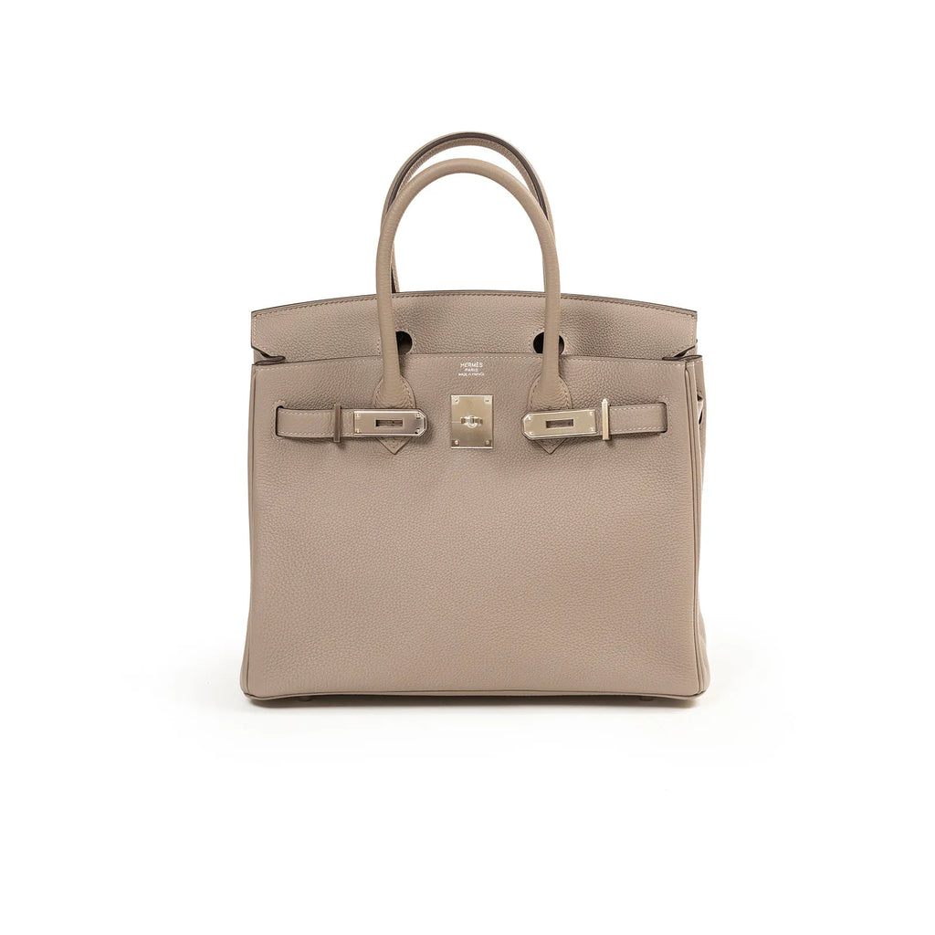 Hermès Birkin 30 Gris Asphalte Togo Palladium Hardware