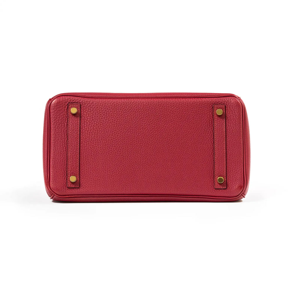 Hermès Birkin 30 Rouge Grenat Togo Gold Hardware